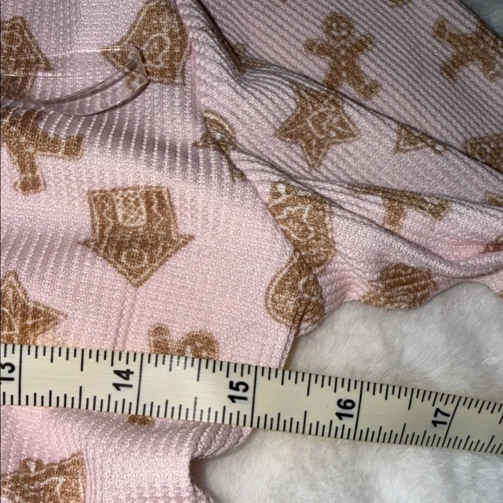 Pink rose  Long Sleeve Button-Up Romper
